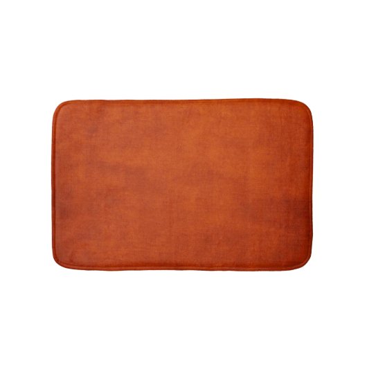 Tapis De Bain Orange brulé (Devant)