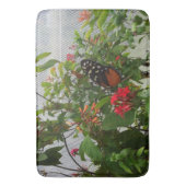 TAPIS DE BAIN ORANGE BUTTERFLY (devant Vertical)