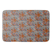Tapis De Bain Orange Gecko (Devant)