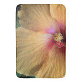 Tapis De Bain Orange Hibiscus Ruffle (devant Vertical)