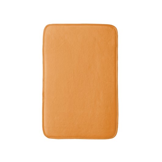 Tapis De Bain Orange Mango (Devant (Vertical))