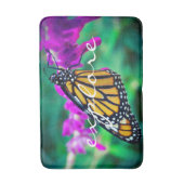Tapis De Bain Orange Monarch Butterfly Photographie Explorez Cit (Devant (Vertical))