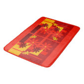 Tapis De Bain Orange rétro des années 1970 (Angle)