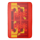 Tapis De Bain Orange rétro des années 1970 (devant Vertical)