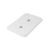 Tapis De Bain Orange rougeâtre (Angle)