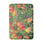 Tapis de bain Orange Tulips (Devant (Vertical))