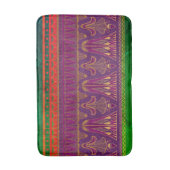 Tapis De Bain Orange vert pourpre bohème gipsy accent (Devant (Vertical))
