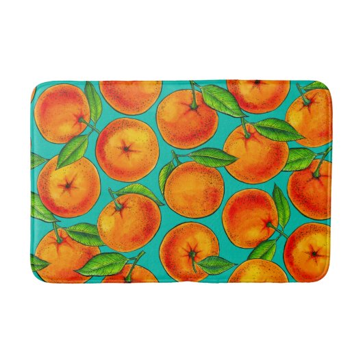 Tapis De Bain Oranges (Devant)