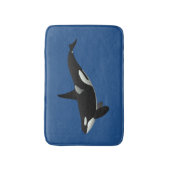 Tapis De Bain Orca Killer Whale Bath Mat (Devant (Vertical))
