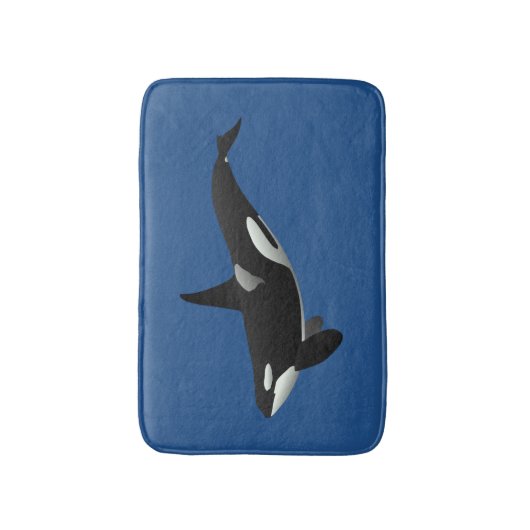 Tapis De Bain Orca Killer Whale Bath Mat (Devant (Vertical))