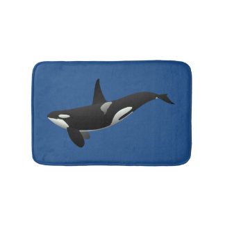 Tapis De Bain Orca Killer Whale Bath Mat