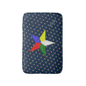 Tapis De Bain Ordre De L'Étoile Orientale (Wavy) (Devant (Vertical))