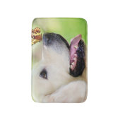 Tapis De Bain Oreiller À Lancer Du Labrador Et Du Papillon (Devant (Vertical))
