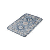 Tapis De Bain Oriental Antique Bleu Kilim Rug (Angle)