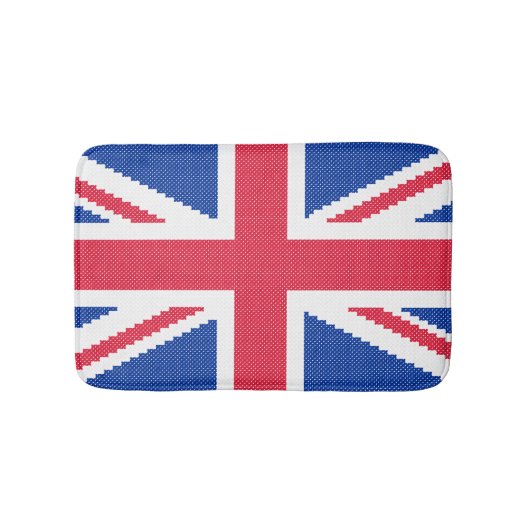 Tapis De Bain Original cross-stitch design Union Jack (Devant)