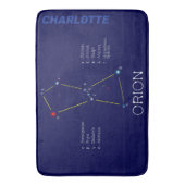 Tapis De Bain Orion de constellation de l'hémisphère nord (devant Vertical)