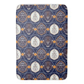 Tapis De Bain Ornement Motif sans couture abstrait (devant Vertical)