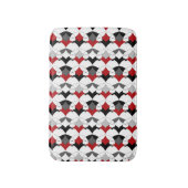 Tapis De Bain ornement tribal Abstrait. (Devant (Vertical))