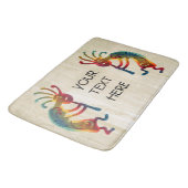 Tapis De Bain Ornements de KOKOPELLI + vos idées (Angle)