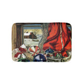 Tapis De Bain Ornements de Noël (Devant)