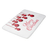 Tapis De Bain Ornements de Noël (Angle)