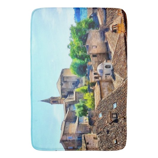 Tapis De Bain Orvieto Italie Hillside (devant Vertical)