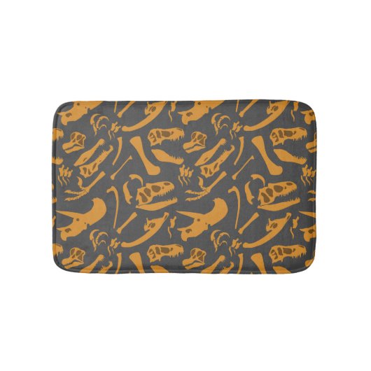 Tapis De Bain Os Dinosaures (Gris) (Devant)