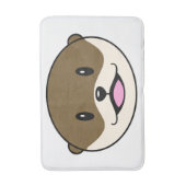 Tapis De Bain Otter souriant mignon (Devant (Vertical))