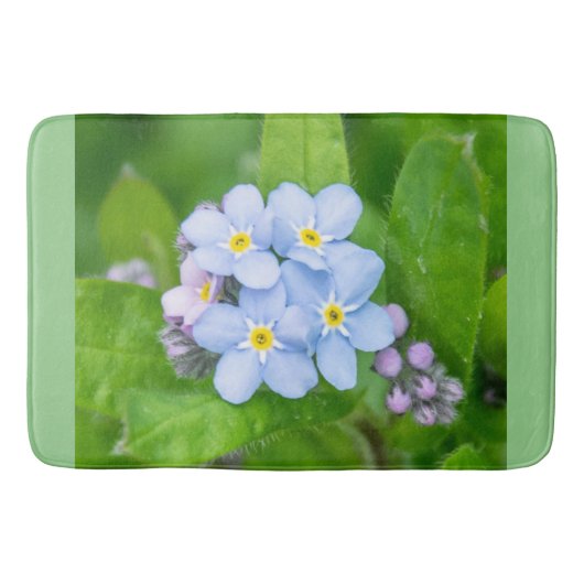Tapis De Bain Oublie-moi-non, (Devant)
