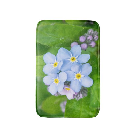 Tapis De Bain Oublie-moi-non, (Devant (Vertical))