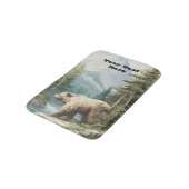 Tapis De Bain Ours Brun (Angle)