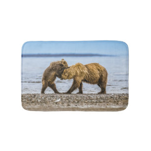 Tapis De Bain Ours brun côtier
