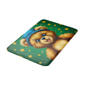 Tapis De Bain Ours de caricature (Angle)
