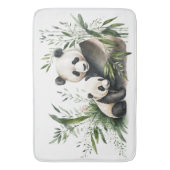 Tapis De Bain Ours De Panda Avec Cuisine (devant Vertical)