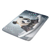 Tapis De Bain Ours De Panda Dans Le Bain De Bulle (Angle)