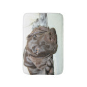 Tapis De Bain Ours gris brillant (Devant (Vertical))