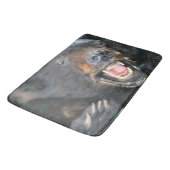 Tapis De Bain Ours noir effrayant (Angle)