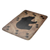 Tapis De Bain Ours Noir Et Paniers Ours (Angle)
