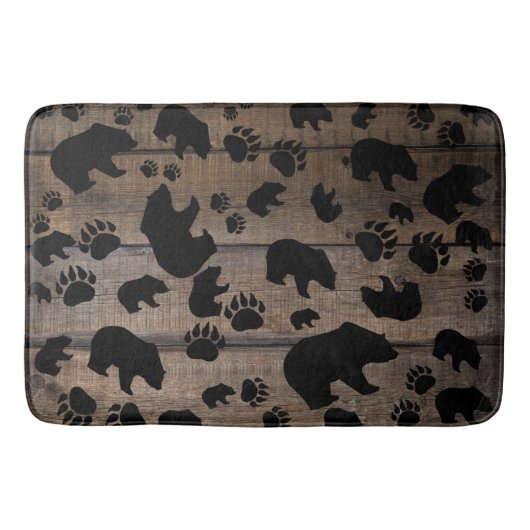 Tapis De Bain Ours Noir - Patrouilles Ours Noir (Devant)