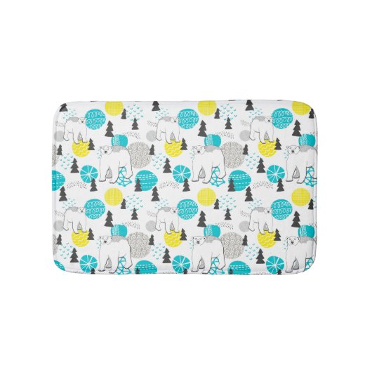 Tapis De Bain Ours polaire (Devant)