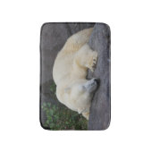 Tapis De Bain Ours polaire dormant (Devant (Vertical))