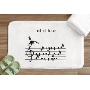 Tapis De Bain Out of Tune, toucan