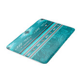 Tapis De Bain Outil en cuir Turquoise Tribal Navajo (Angle)
