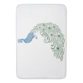 Tapis De Bain Pacock à bijoux (devant Vertical)