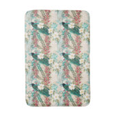 Tapis De Bain Pacock Floral (Devant (Vertical))