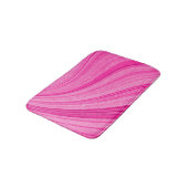 Tapis De Bain Paillette rose (Angle)