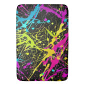 Tapis De Bain Paint Neon brillant (devant Vertical)