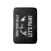 Tapis De Bain Paintball Paint Bathroom Mat (Devant (Vertical))