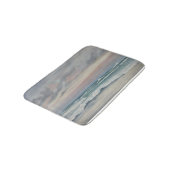 Tapis De Bain Painted Beach Scene Bath Mat (Angle)