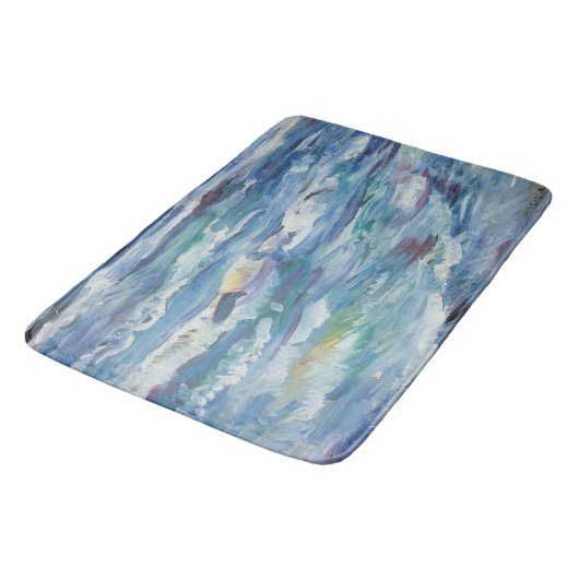 Tapis De Bain Painted Waves (Angle)